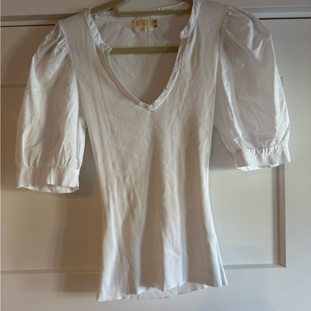 NATION LTD WHITE T SHIRT